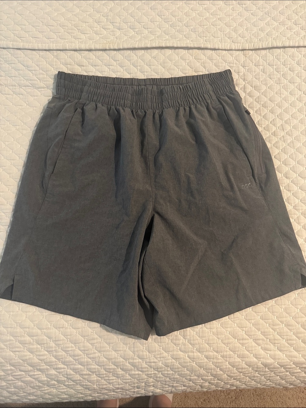 DSG Men's Charcoal Athletic Pull-On Shorts